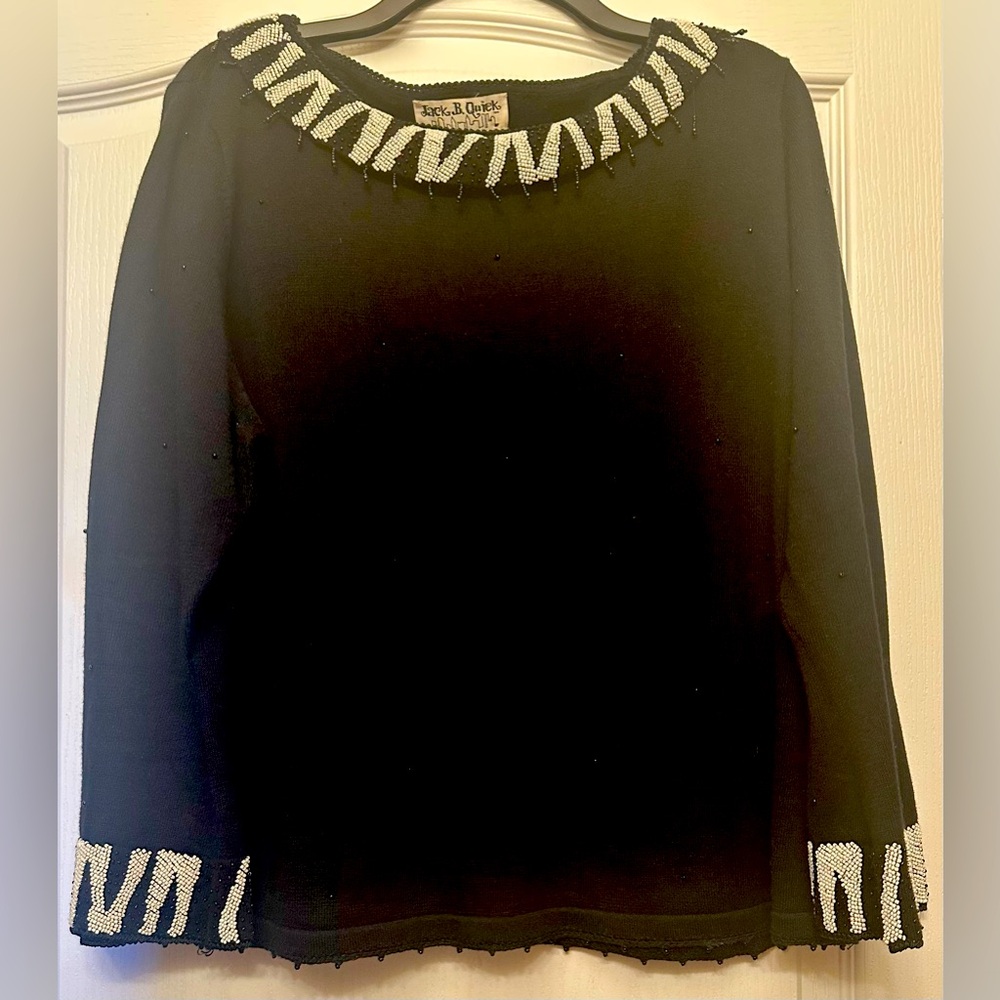 Beaded Sweater